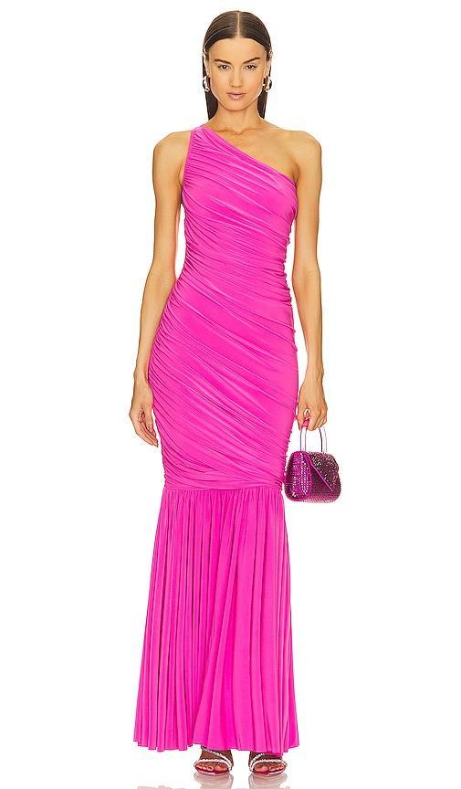 Norma Kamali Diana Fishtail Gown Size M, XS. Product Image