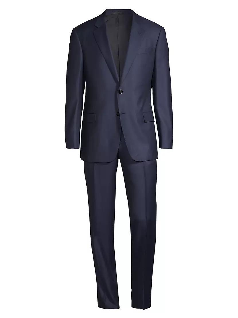 Nailhead Wool Suit Product Image