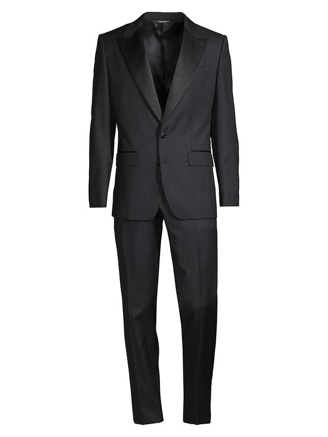 Mens Wool-Blend Single-Breasted Tuxedo Product Image