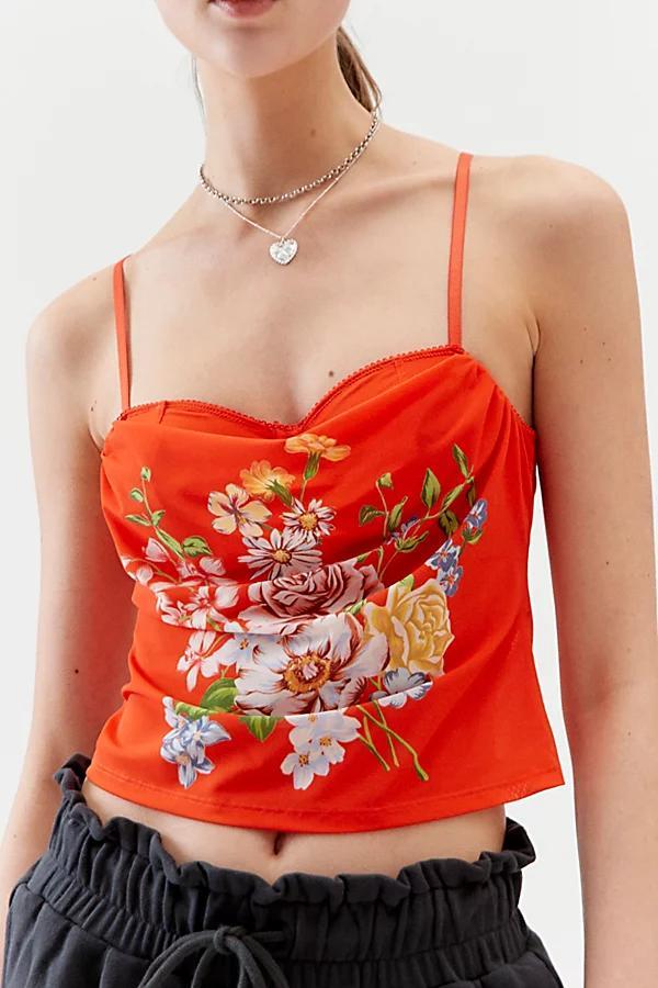 Out From Under Mesh Balconette Bra Cami Womens at Urban Outfitters Product Image