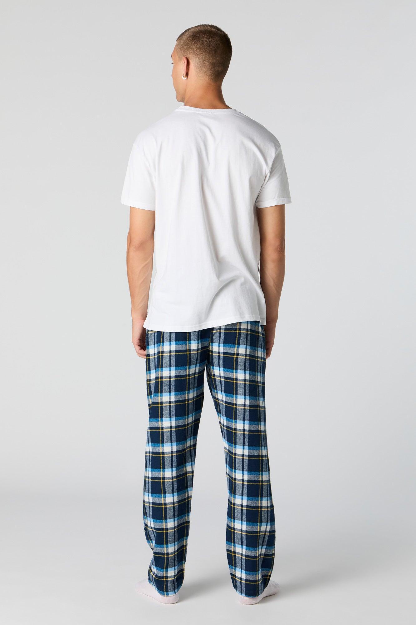 Plaid Pajama Pant Male Product Image