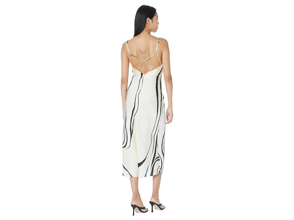 MANGO Marcia Dress (Natural White) Women's Clothing Product Image