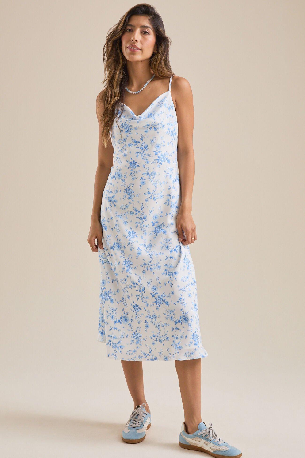 Rosie Floral Midi Dress Product Image