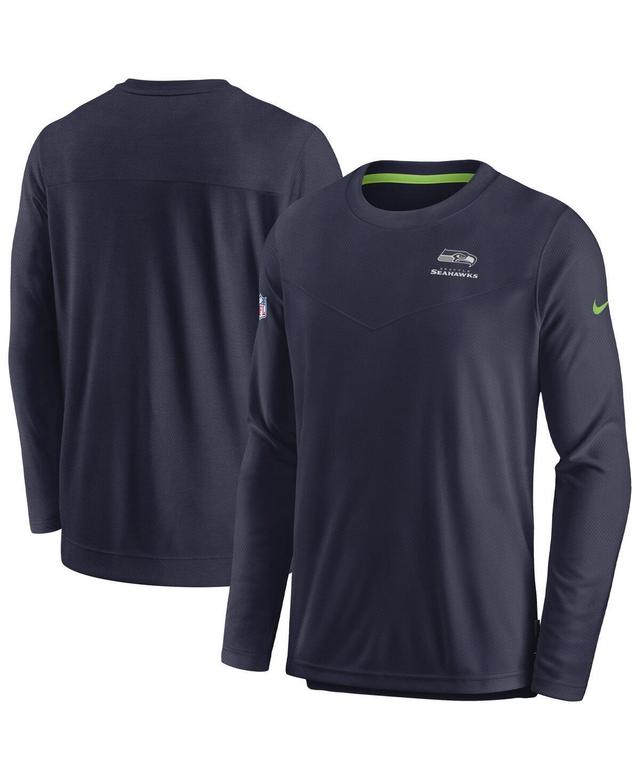 NIKE Green Green Bay Packers Sideline Lockup Performance Long Sleeve T-shirt Product Image