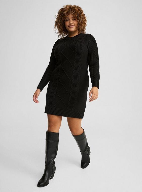 Mini Cable Sweater Dress product image