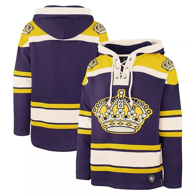 Mens 47 Purple Los Angeles Kings Superior Lacer Pullover Hoodie Product Image