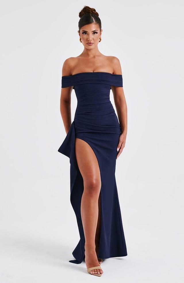 Joyce Maxi Dress - Navy Product Image