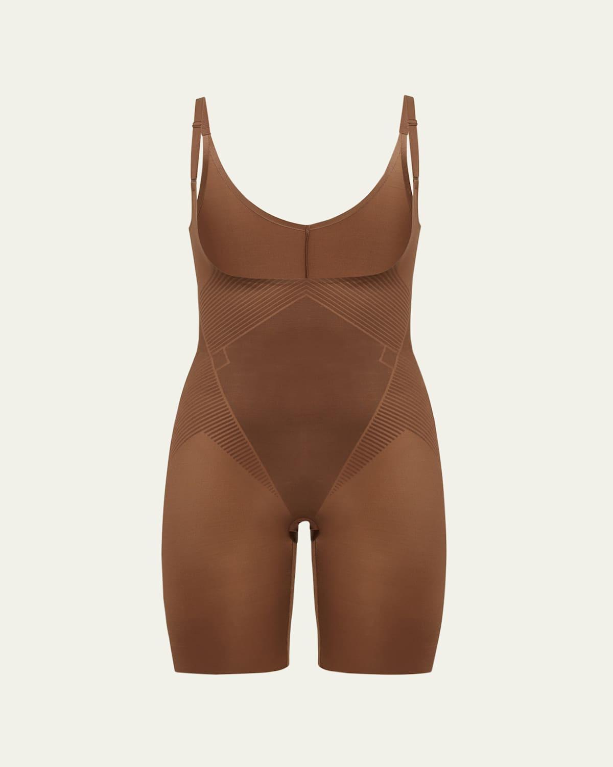 SPANX Thinstincts 2.0 Open Bust Mid-Thigh Bodysuit Product Image