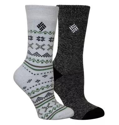 Columbia Womens MW Fair Isle 2Pk Thermal Sock- Product Image