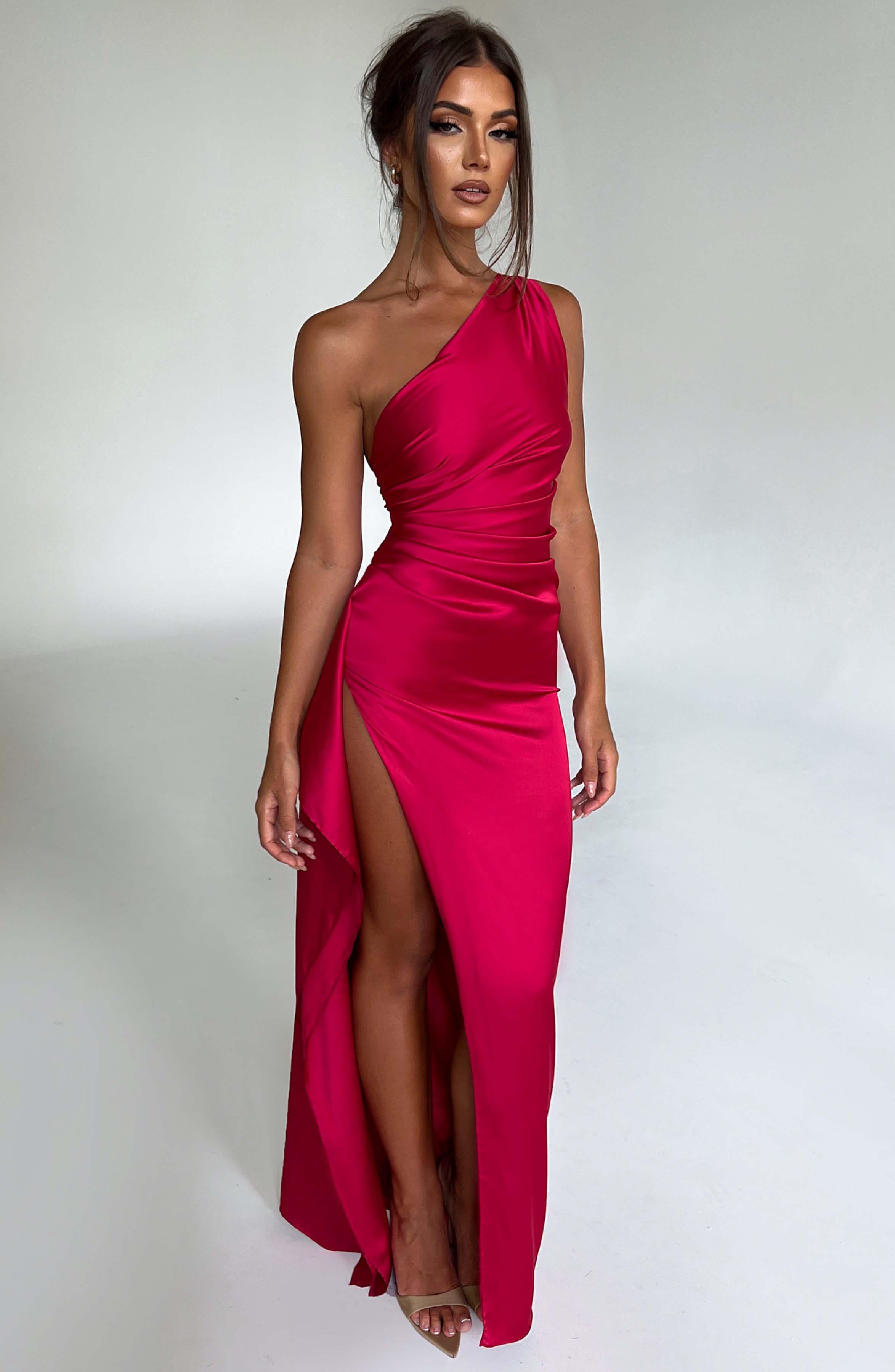 Ariel Maxi Dress - Red Product Image