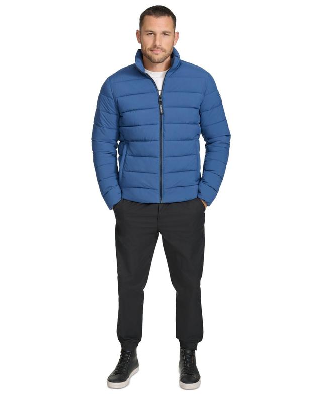 Calvin Klein Mens Quilted Infinite Stretch Water-Resistant Puffer Jacket Product Image