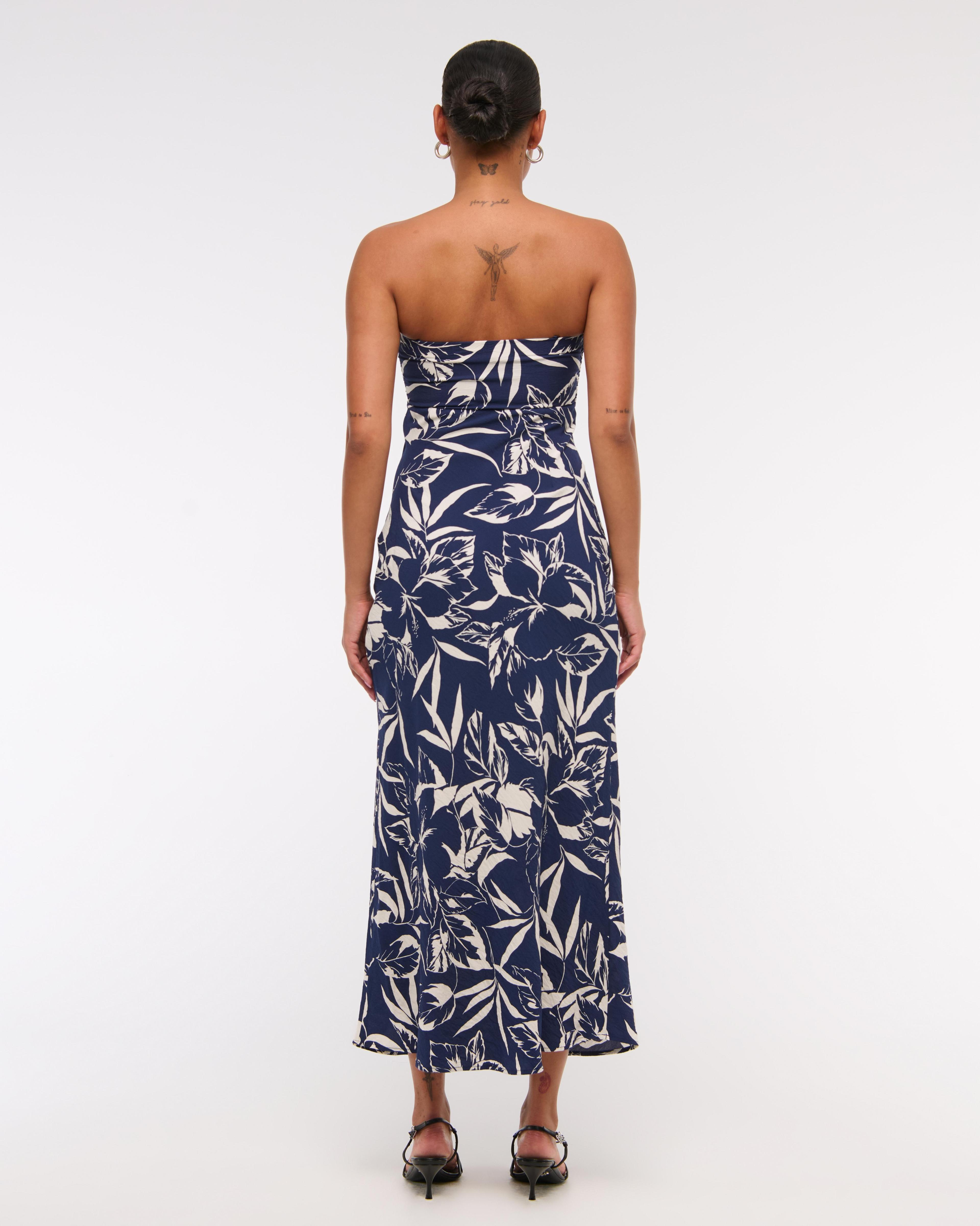 Strapless Knot Maxi Dress Product Image