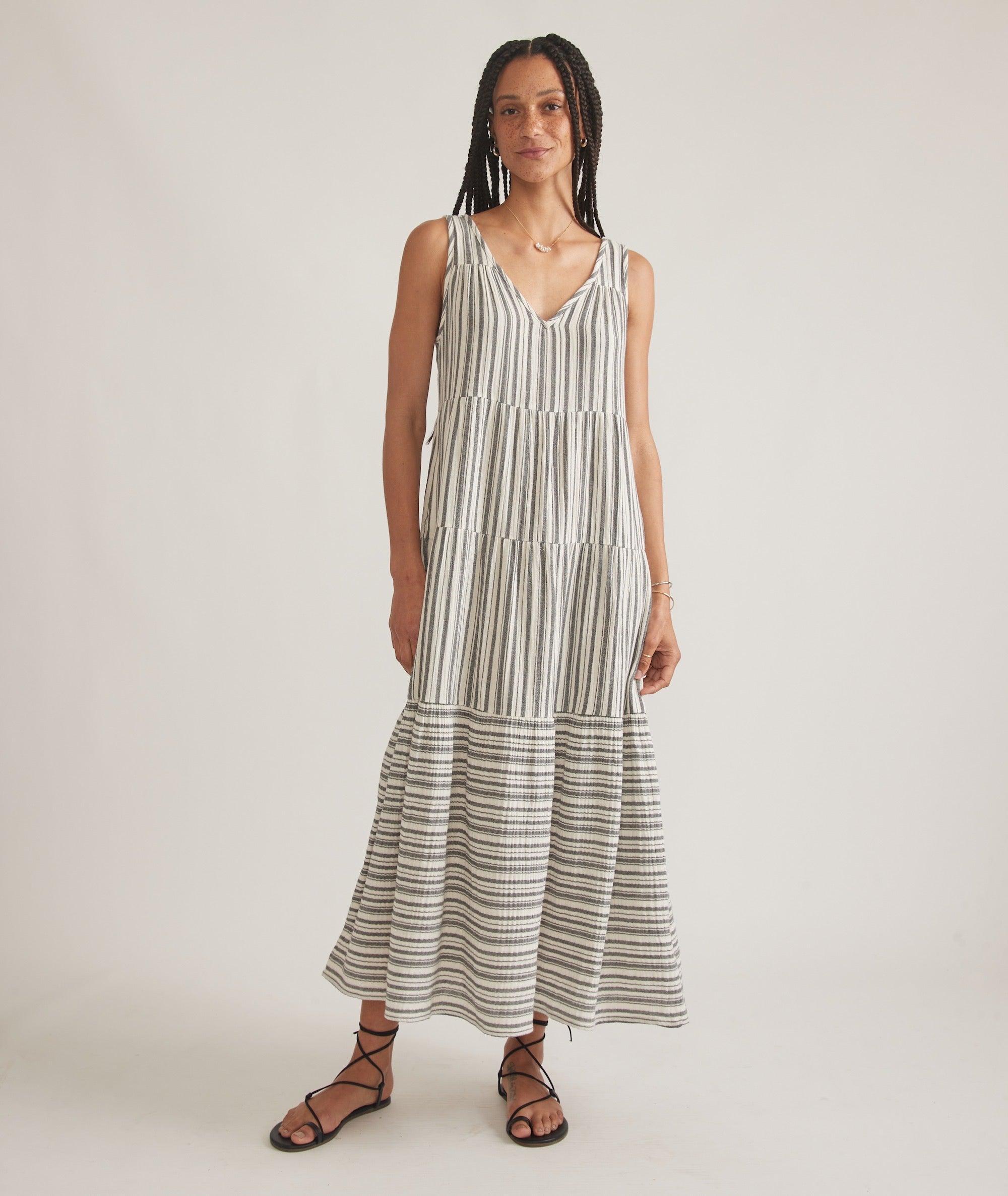 Corinne Double Cloth Maxi Dress Product Image