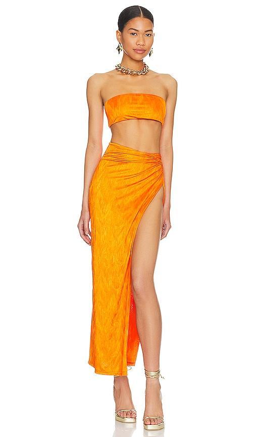 superdown Karolyna Maxi Skirt Set Size L, M, XL, XS. Product Image