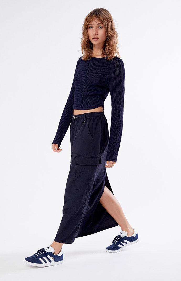 Womens Bungee Cargo Midi Skirt Product Image