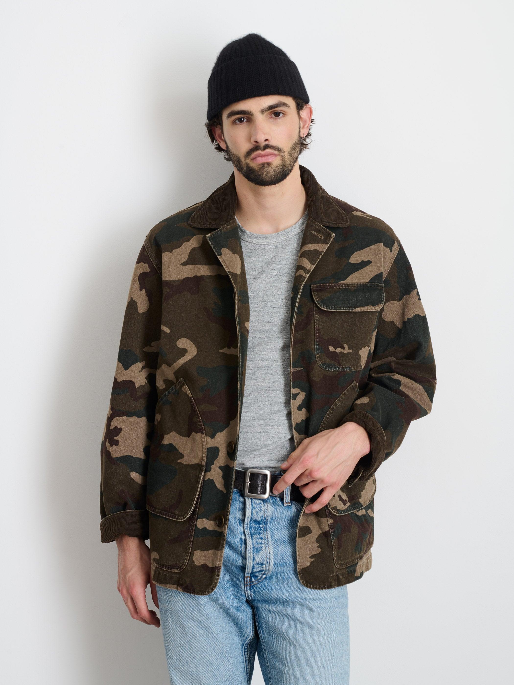 Frontier Jacket In Camo Male Product Image