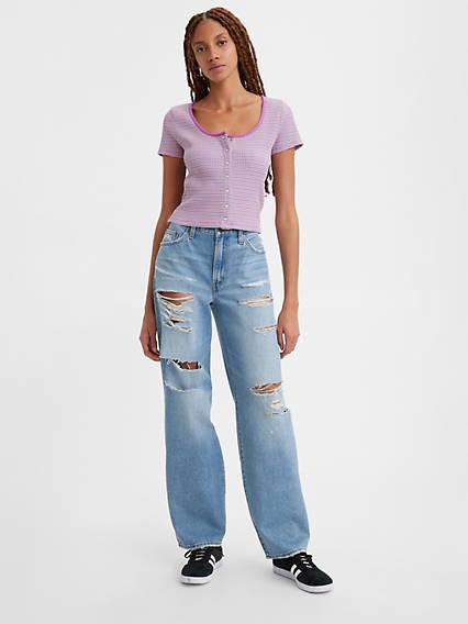 Levis Baggy Dad Womens Jeans Product Image