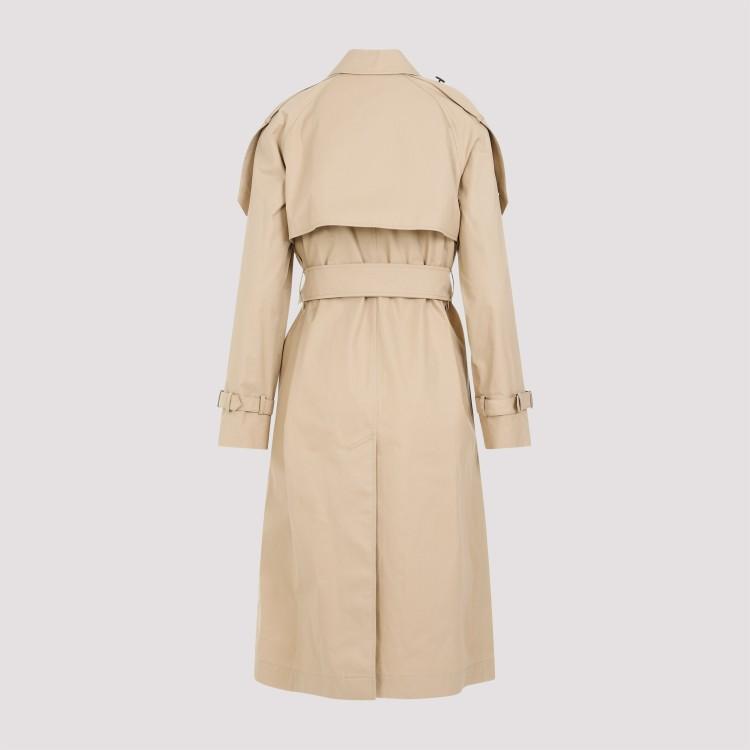 BURBERRY Cotton Trench Coat In Neutrals product image