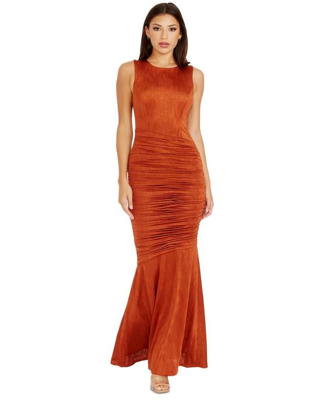 Women's Violetta Ruched Gown Product Image