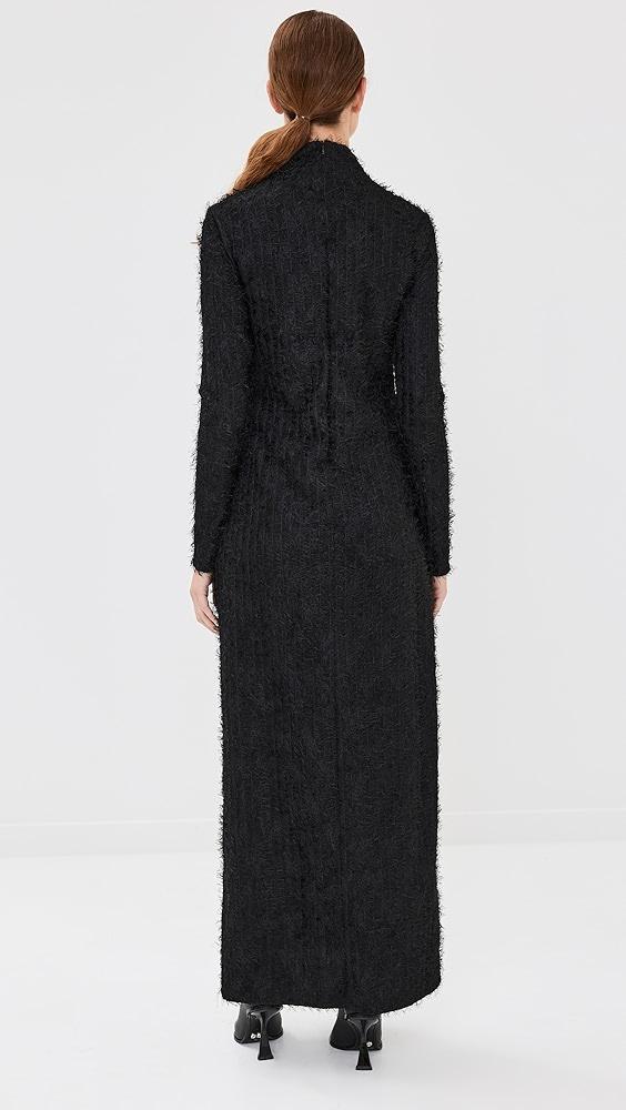 Róhe Textured Lace Turtleneck Dress | Shopbop Product Image