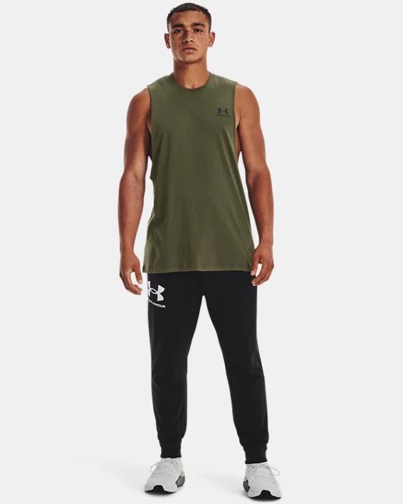 Men's UA Left Chest Cut-Off Tank Product Image