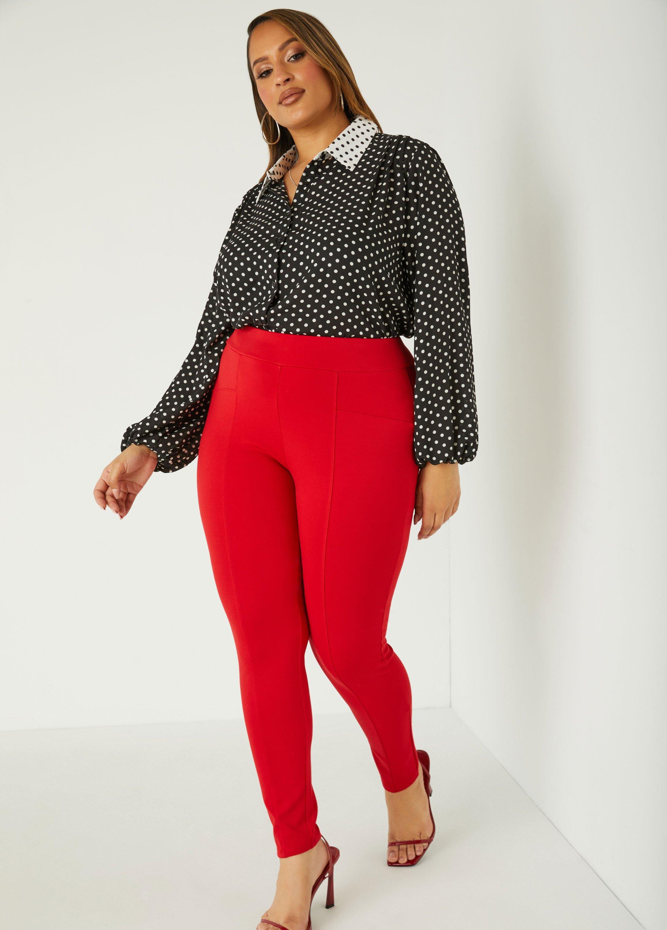 Two Tone Polka Dot Shirt Product Image