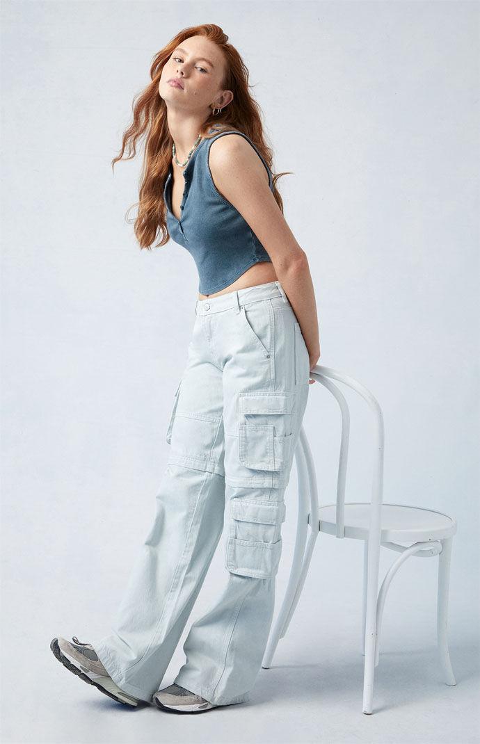 Women's Eco Low Rise Baggy Zip Off Pants - Product Image