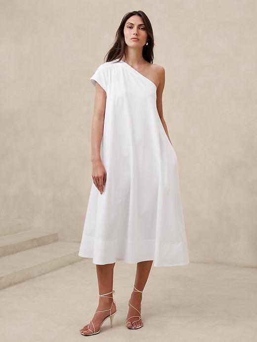 Odile One-Shoulder Knit Dress Product Image