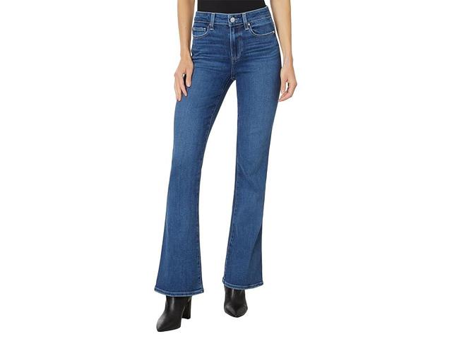 Paige High Rise Laurel Canyon 32 in A Capella (A Capella) Women's Jeans Product Image