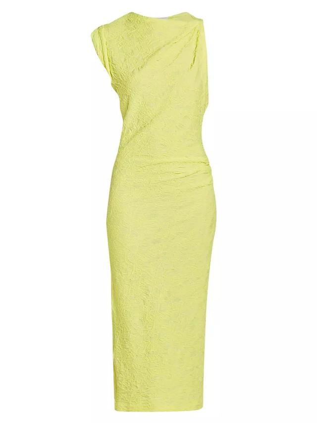 Franzy Textured Cotton-Blend Midi Dress Product Image