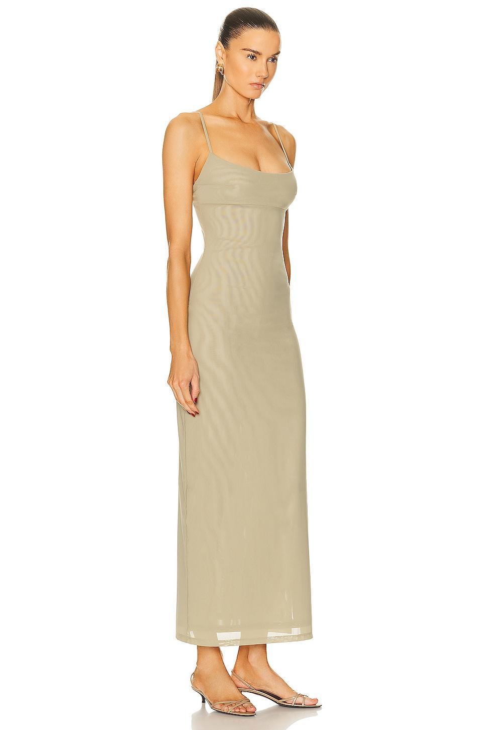 Miaou Thais Dress Tan. (also in ). Product Image