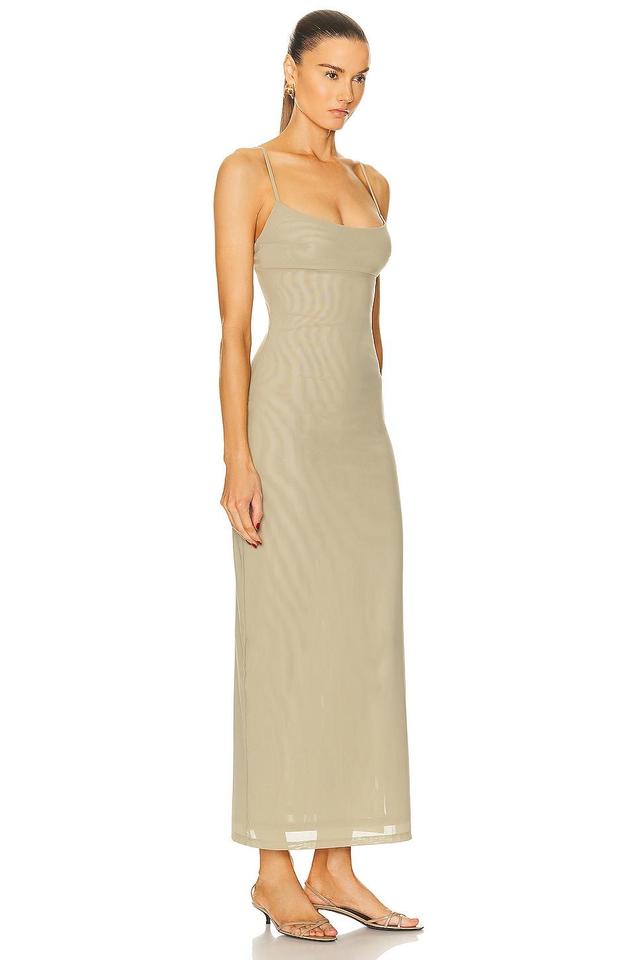 Miaou Thais Dress Tan. (also in L, S, XL, XS). Product Image