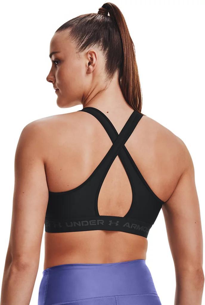 Women's Armour® Mid Crossback Sports Bra Product Image