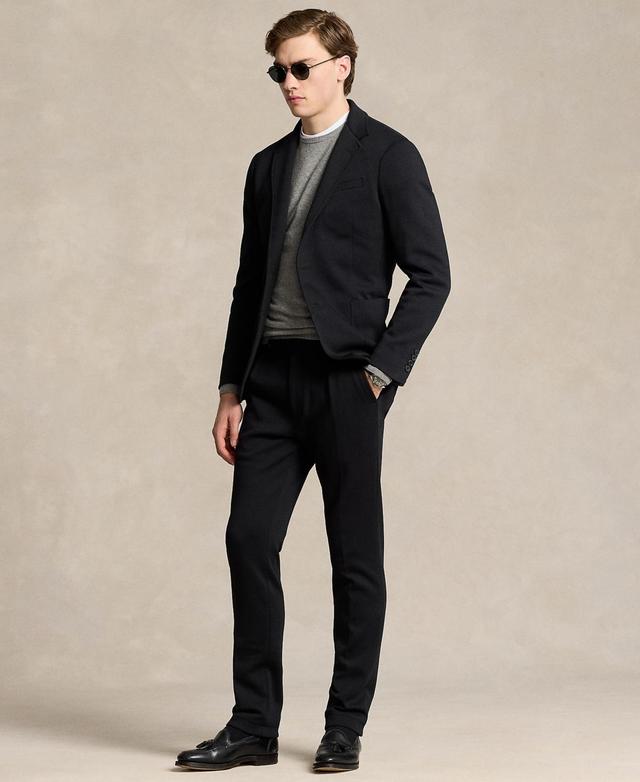 Polo Ralph Lauren Mens Pleated Double-Knit Suit Trousers Product Image