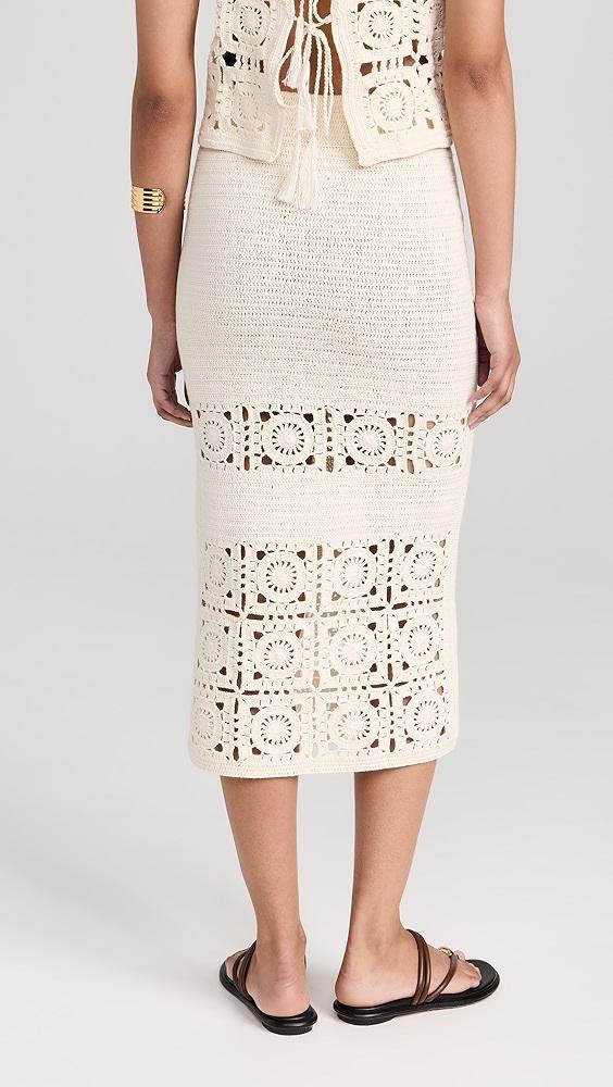 Eleven Six Jana Crochet Skirt | Shopbop Product Image