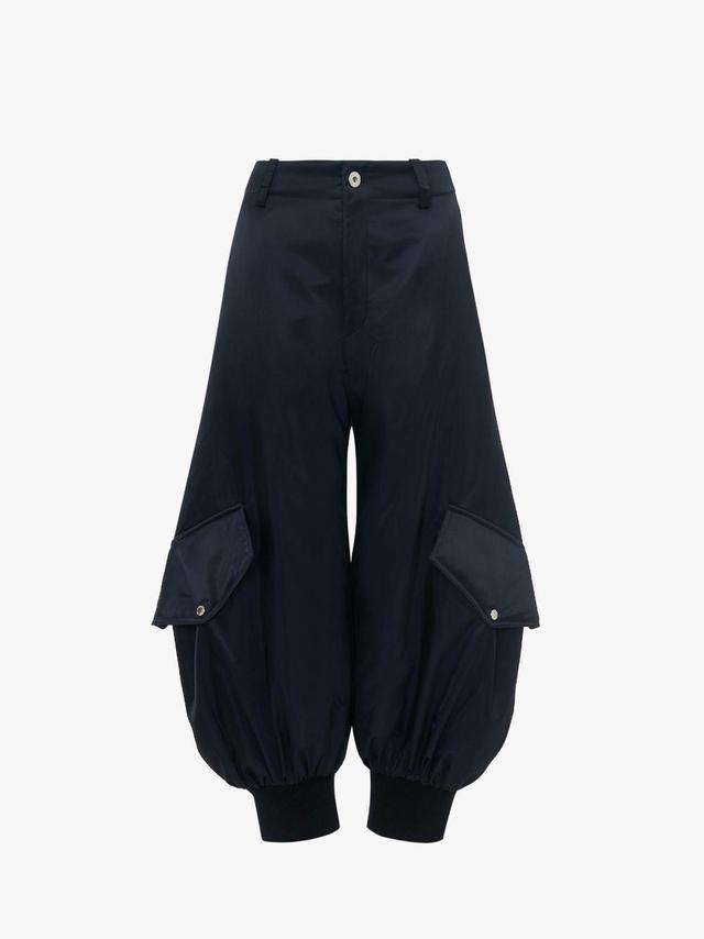 PADDED CARGO TROUSERS in blue | JW Anderson US  Product Image