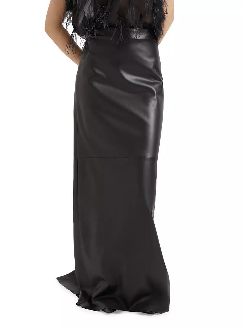 Nappa Leather Mermaid Skirt Product Image