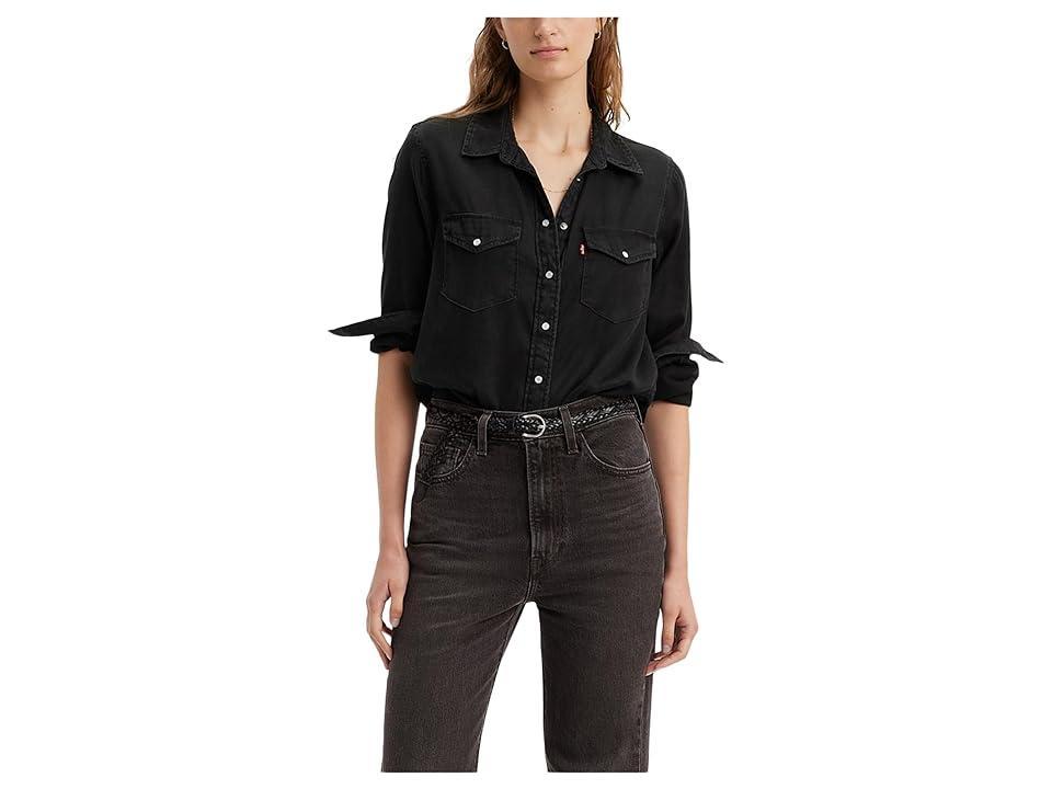 Levi's(r) Premium Essential Western (Dark Ages) Women's Clothing Product Image