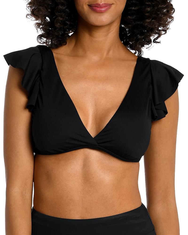 La Blanca Ruffled Bikini Top Product Image