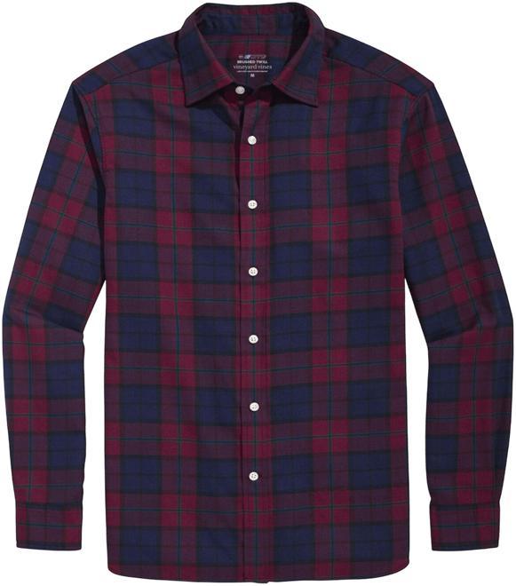 On-The-Go Brushed Twill Check Shirt Product Image