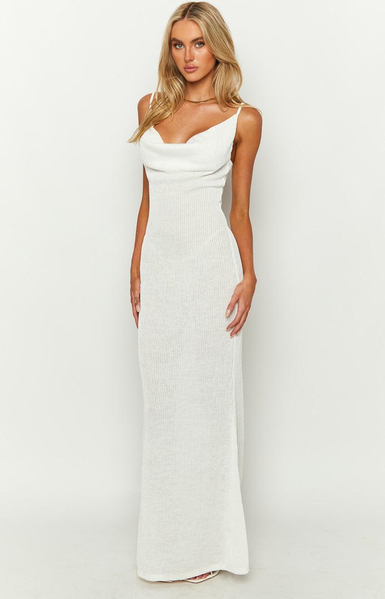 Raylee White Maxi Dress Product Image