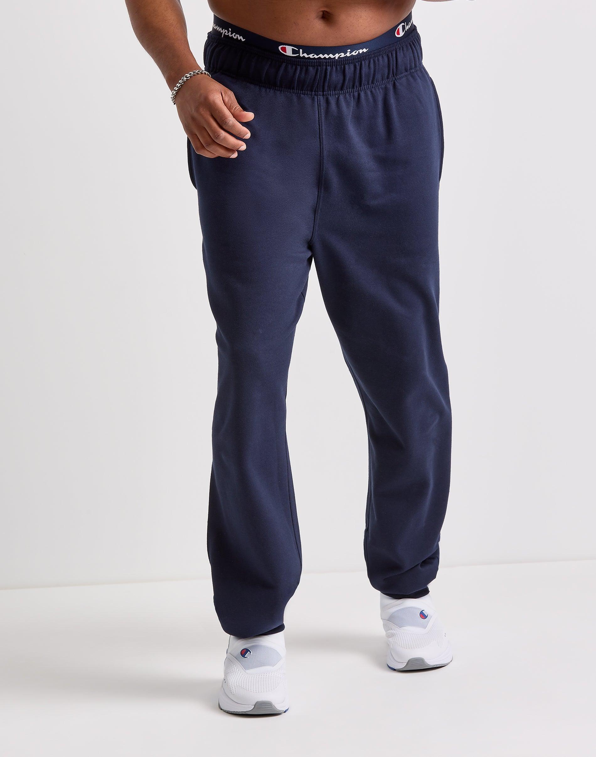 Mens Champion Big & Tall Fleece Joggers, 30-34 Navy 2XL Product Image