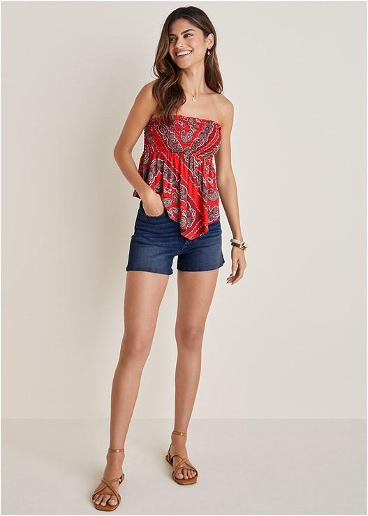 Smocked Bandana Top Product Image