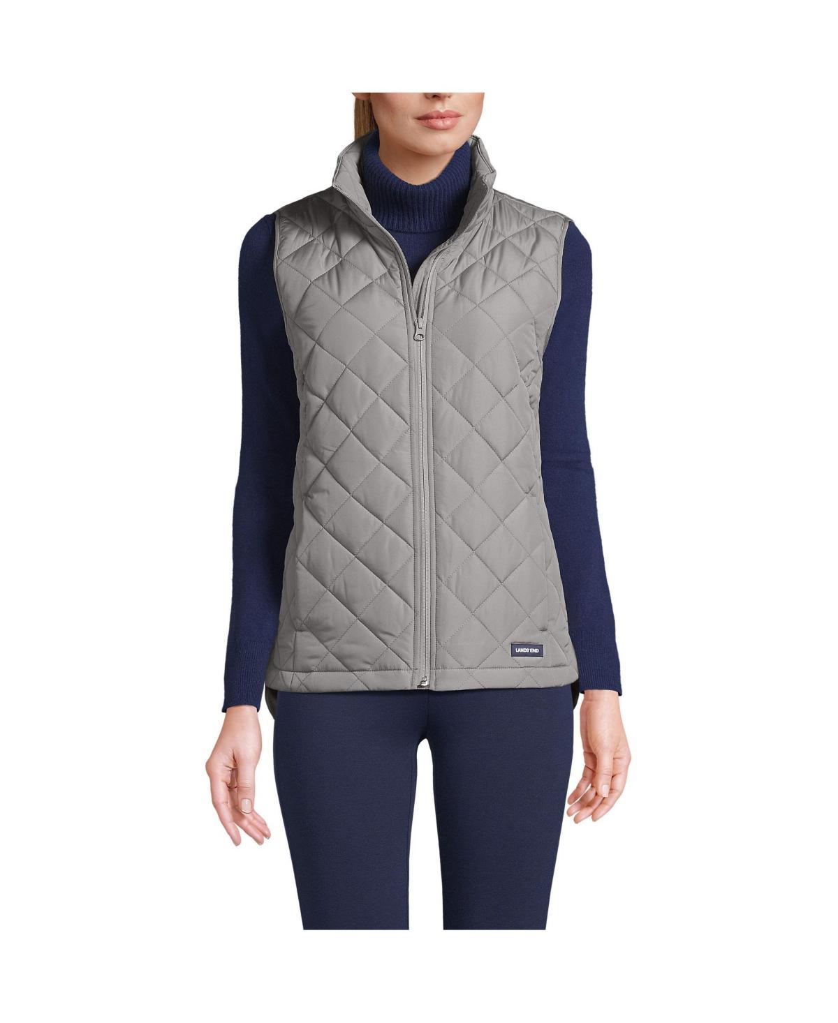 Womens Lands End Insulated Vest Soft Purple Product Image