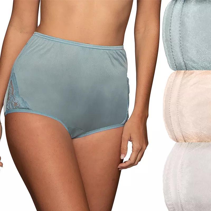 Womens Vanity Fair Perfectly Yours 3-Pack Noveau Brief Panty Set 13011 Product Image