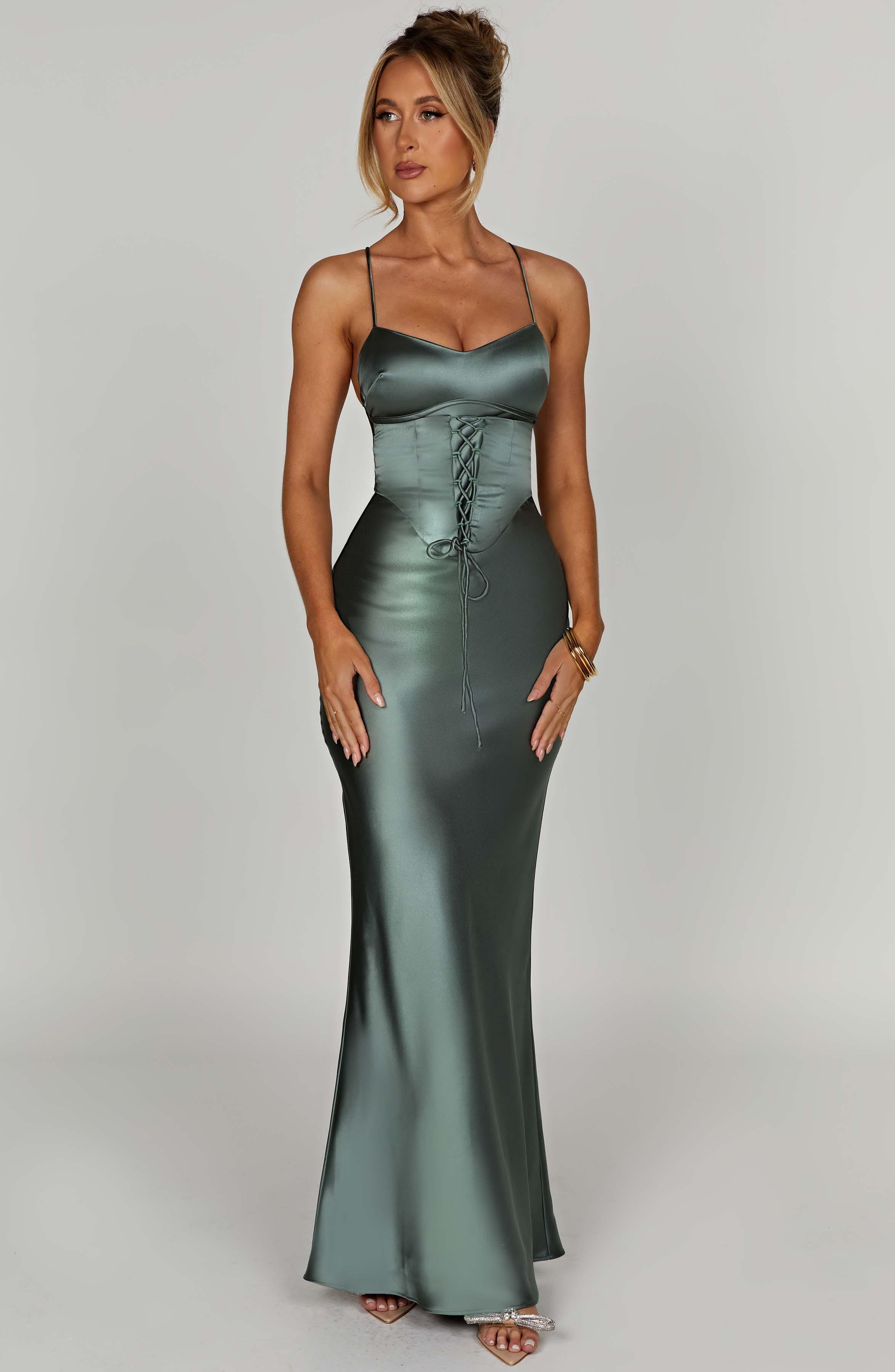 Lillia Maxi Dress - Sage Product Image