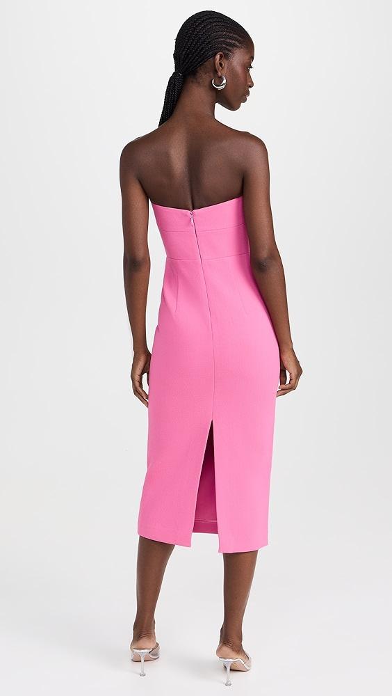 Rebecca Vallance Aubree Strapless Midi Dress | Shopbop Product Image