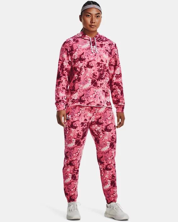 Women's UA Rival Terry Printed Joggers Product Image