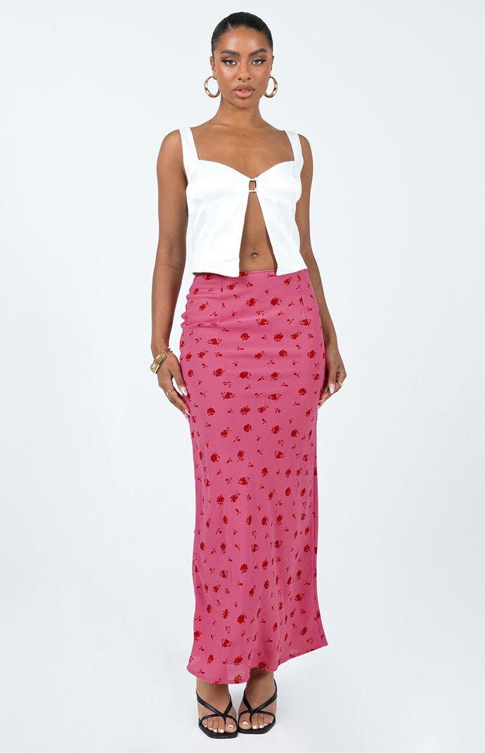 Princess Polly Women's Gendling Midi Skirt Product Image