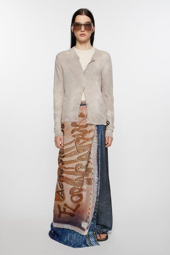 Oversized print scarf Product Image